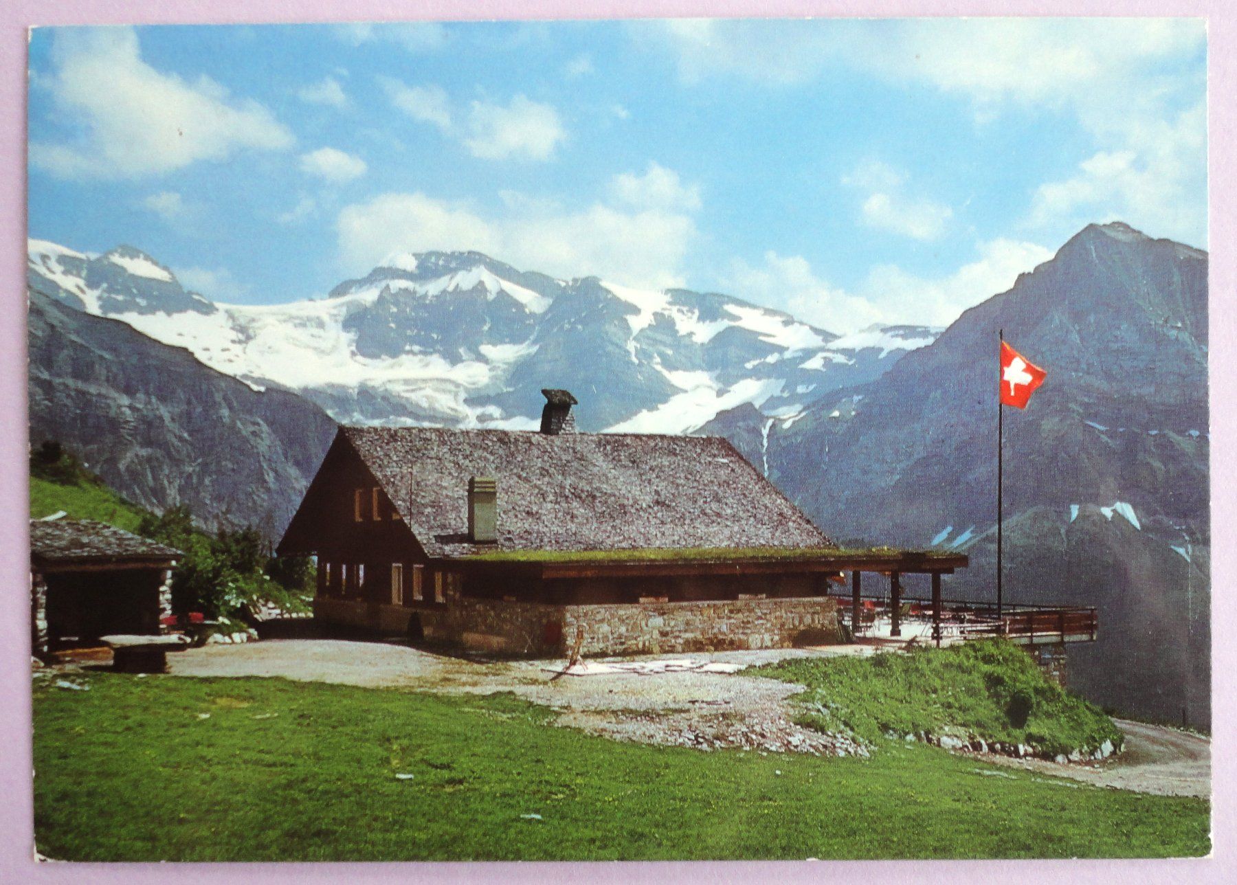 Cartoline postali: Rest. Coquoz à Planachaux s/Champéry – Difettoso da Fétigny venduto da Billy2miny