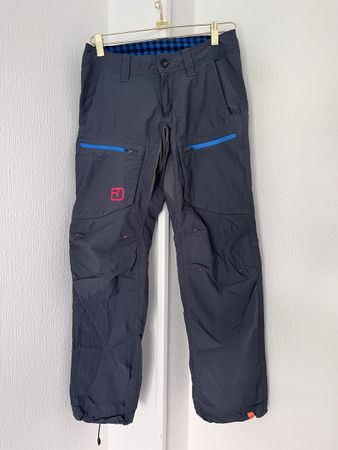 Ortovox hiking trousers Women X-Small Dark Grey Pockets Zips