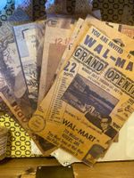 VINTAGE-SHABBY CHIC- PAPIER-ASSORTIERT
