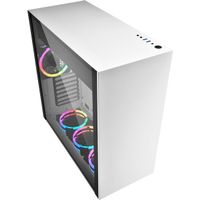 Sharkoon PURE STEEL White RGB, Tower-Gehäuse