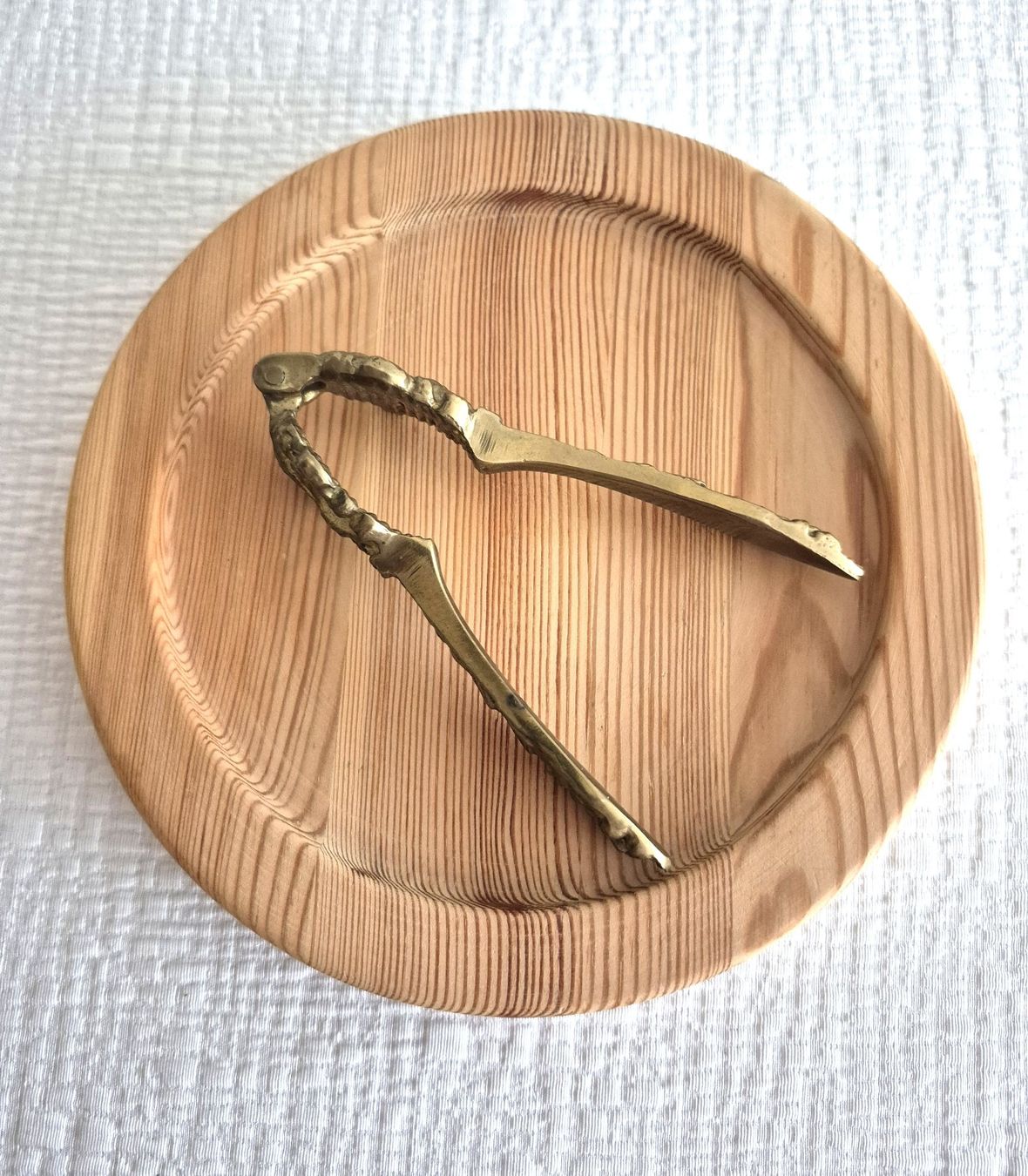 Elettrodomestici da cucina: Nussknacker aus Messing & aarikka Finland Servierbrett – Usato da Regensdorf venduto da anna059 1