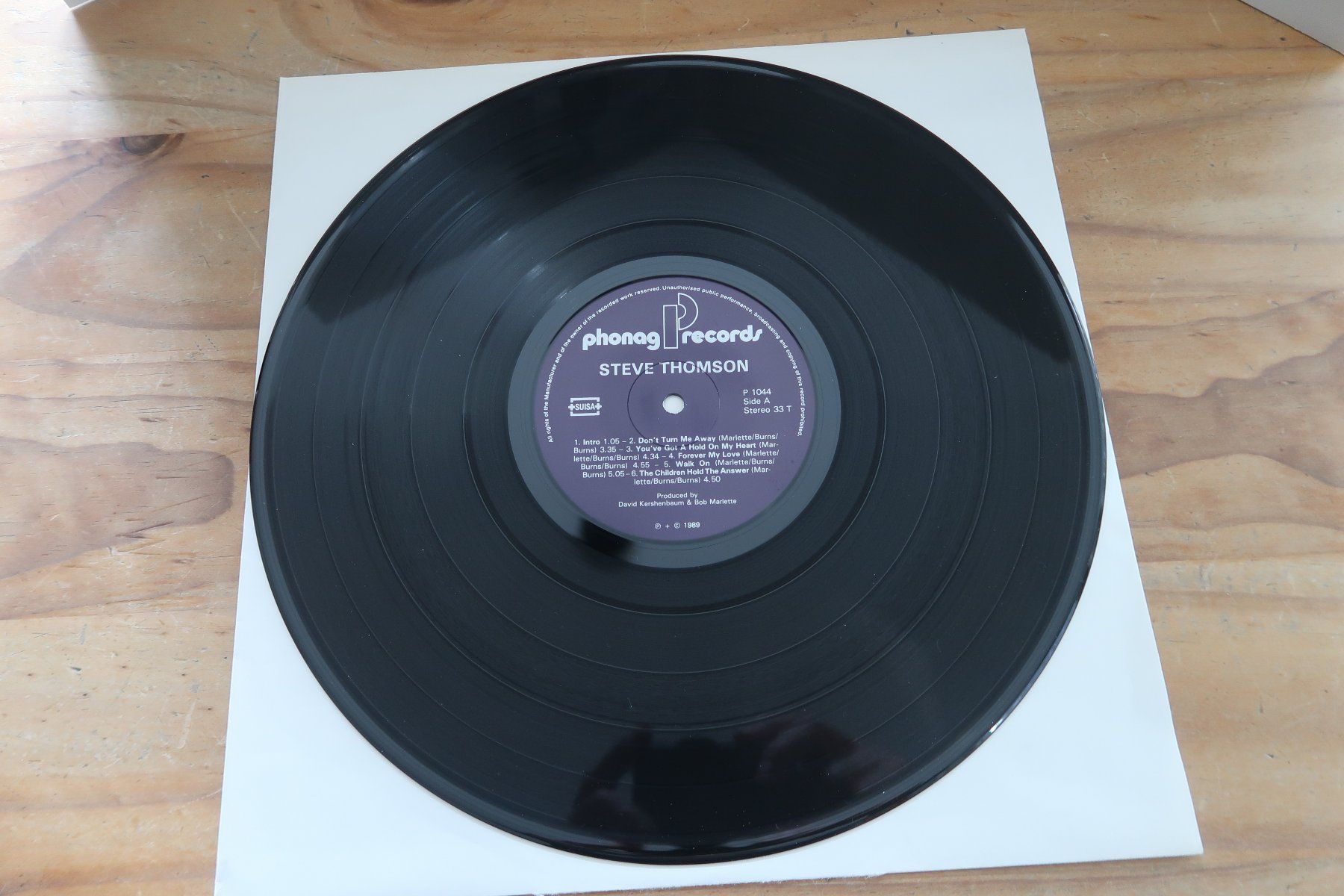 Dischi in vinile: STEVE THOMSON - ST - CH MELODIC HARD ROCK - VINYL LP – Usato da Basel venduto da Patiscat 3