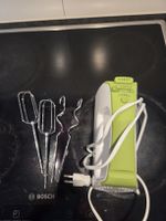 Handmixer Grün mit Zubehör