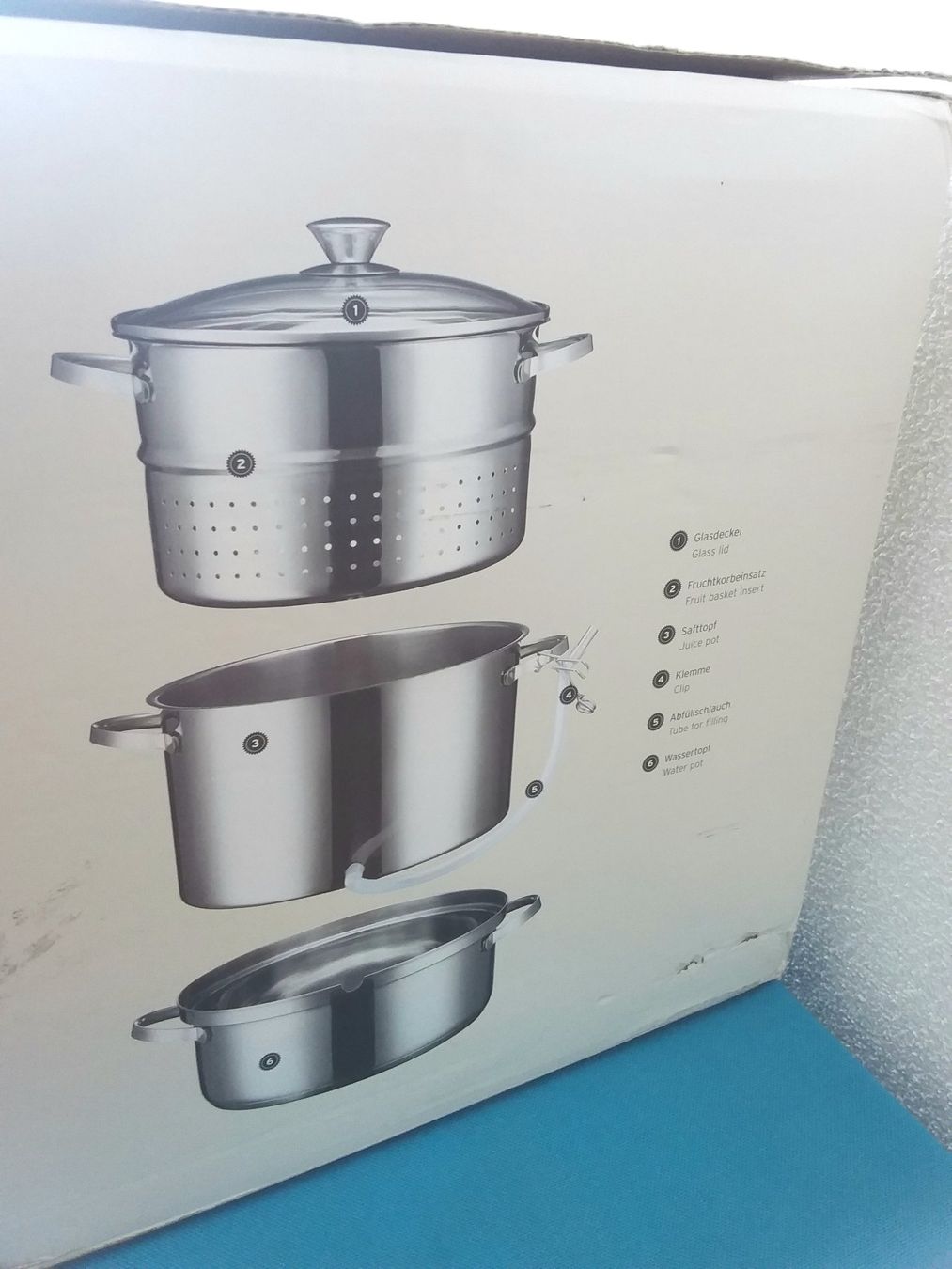 Tchibo Elettrodomestici da cucina: DAMPFENTSAFTER NEU / Versand möglich – Nuovo e nell'imballaggio originale da Immensee venduto da Btrutmann 1