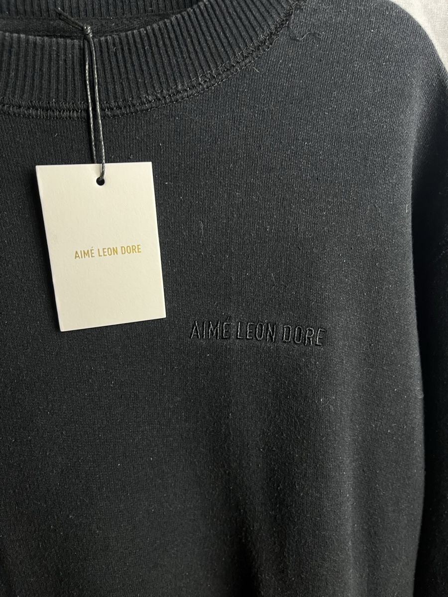 Pullover & Sweatshirts: Pull Aimé Leon Dore neuf noir  – Neu und originalverpackt aus Les Avanchets von ldn.shop 2