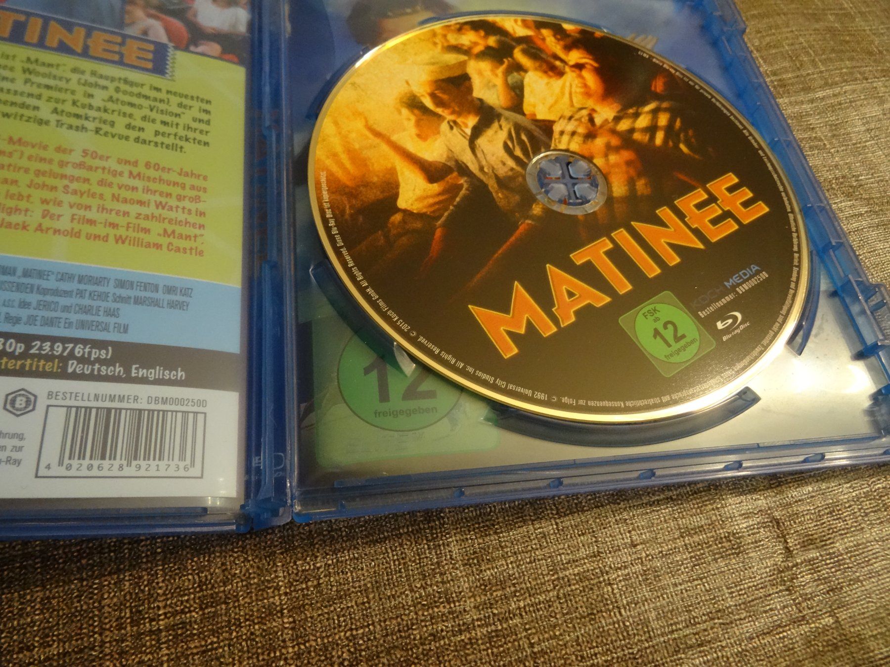 Tous les DVDs: Matinee Blu-Ray – D'occasion à Olten par Disc-Verkauf 1