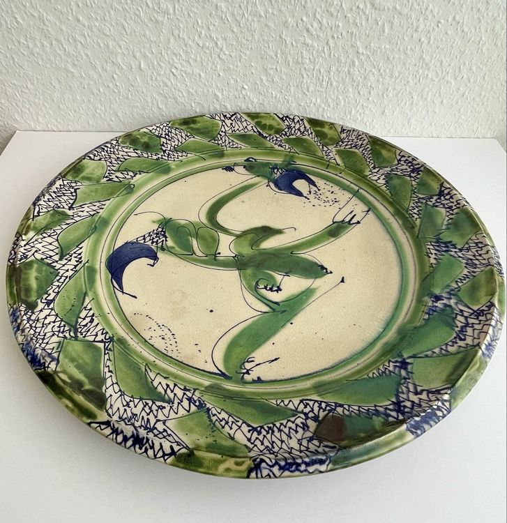Déco tendance pour cet adorable chat bleu en céramique raku