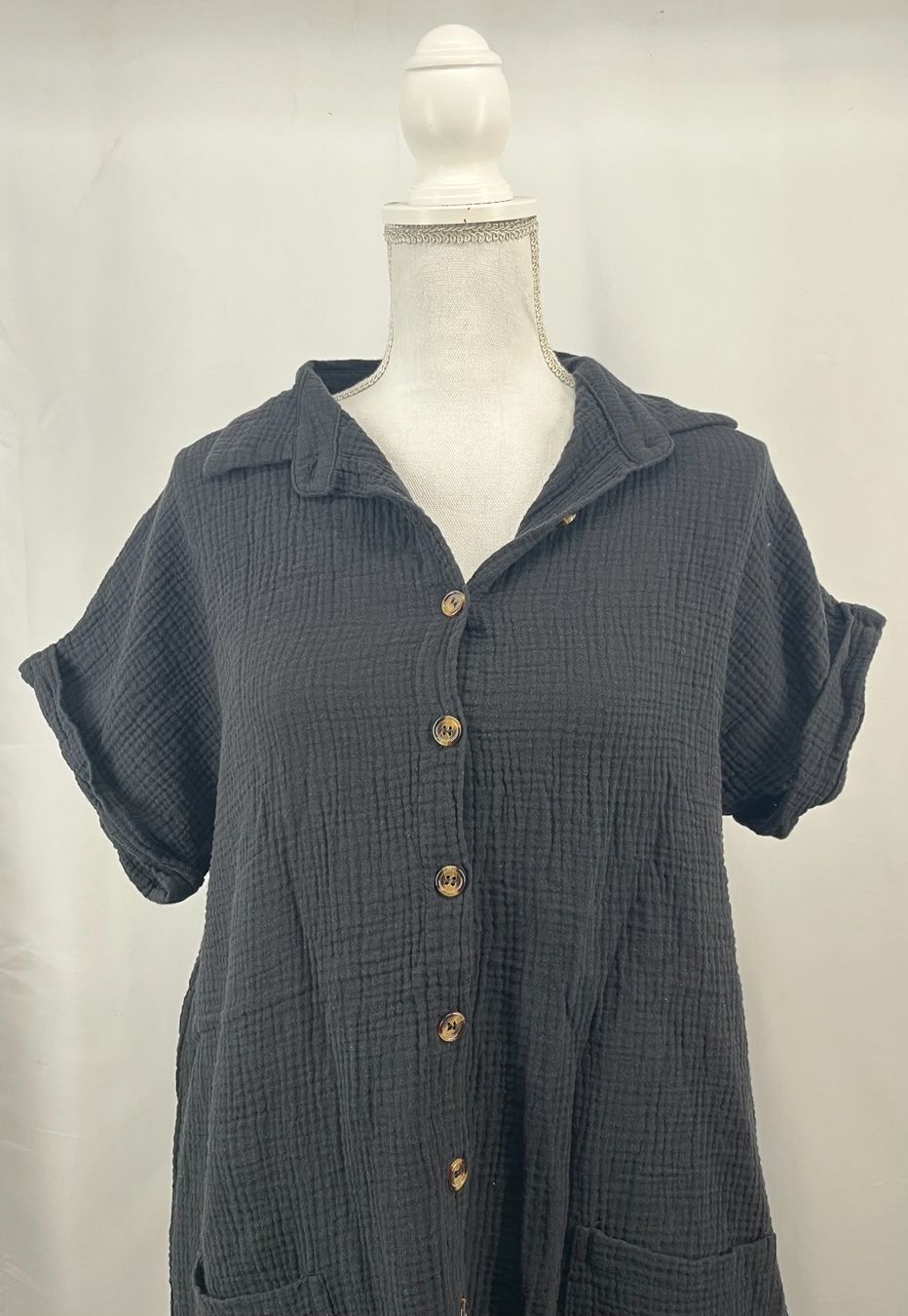 Vestiti: Robe-chemise noire L – Usato da Lausanne venduto da PlusValue_Lausanne 3