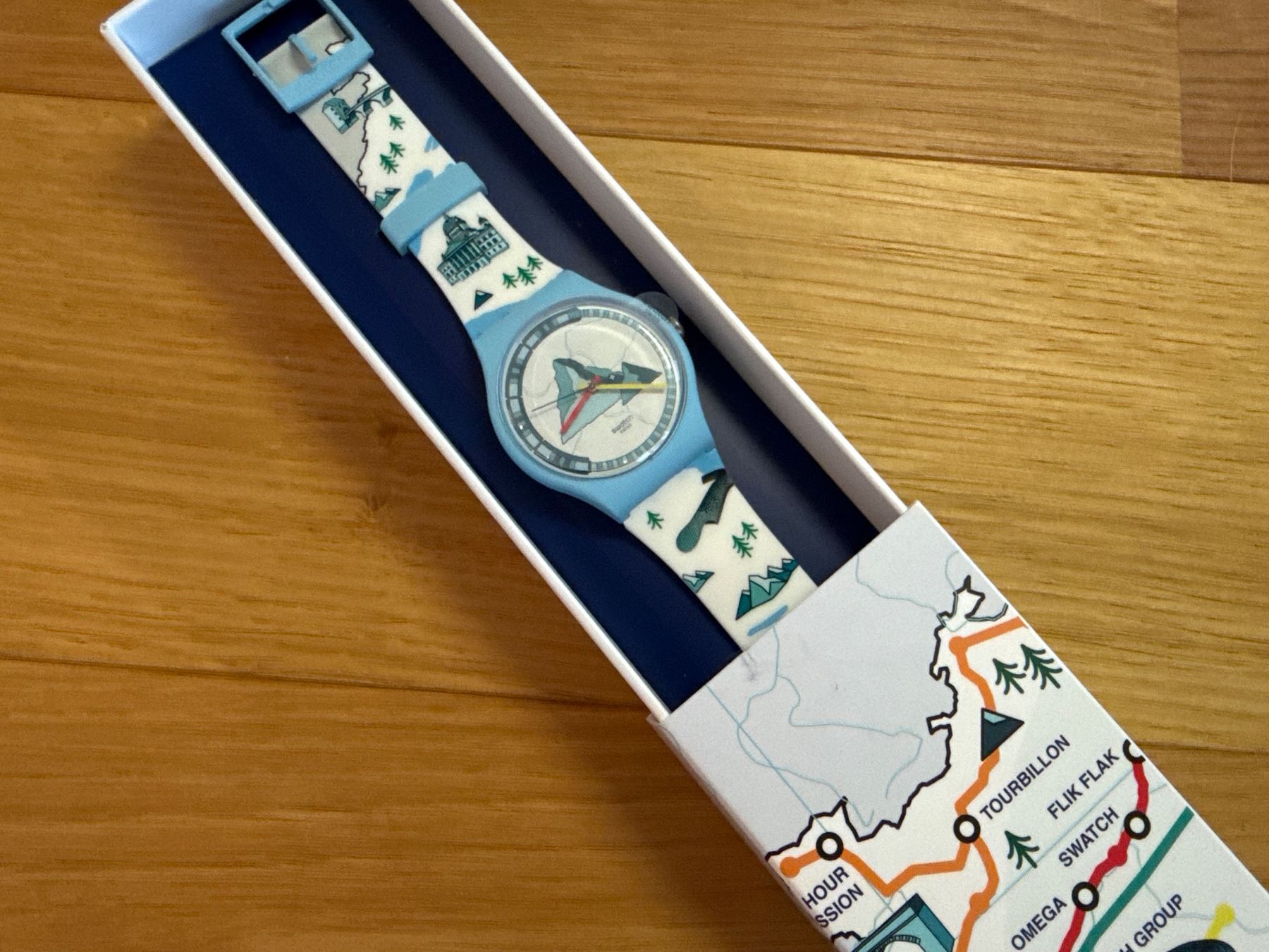 Swatch Orologi: Swatch Uhr Aktionärsgeschenk GV 2024 – Nuovo (secondo la descrizione) da Hägendorf venduto da ama_71 2