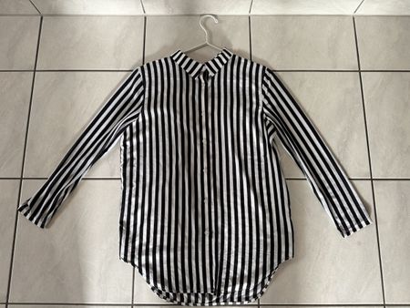 Bluse mit Streifenmuster