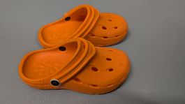 Duflex Clogs orange Grösse K8/30 gebraucht