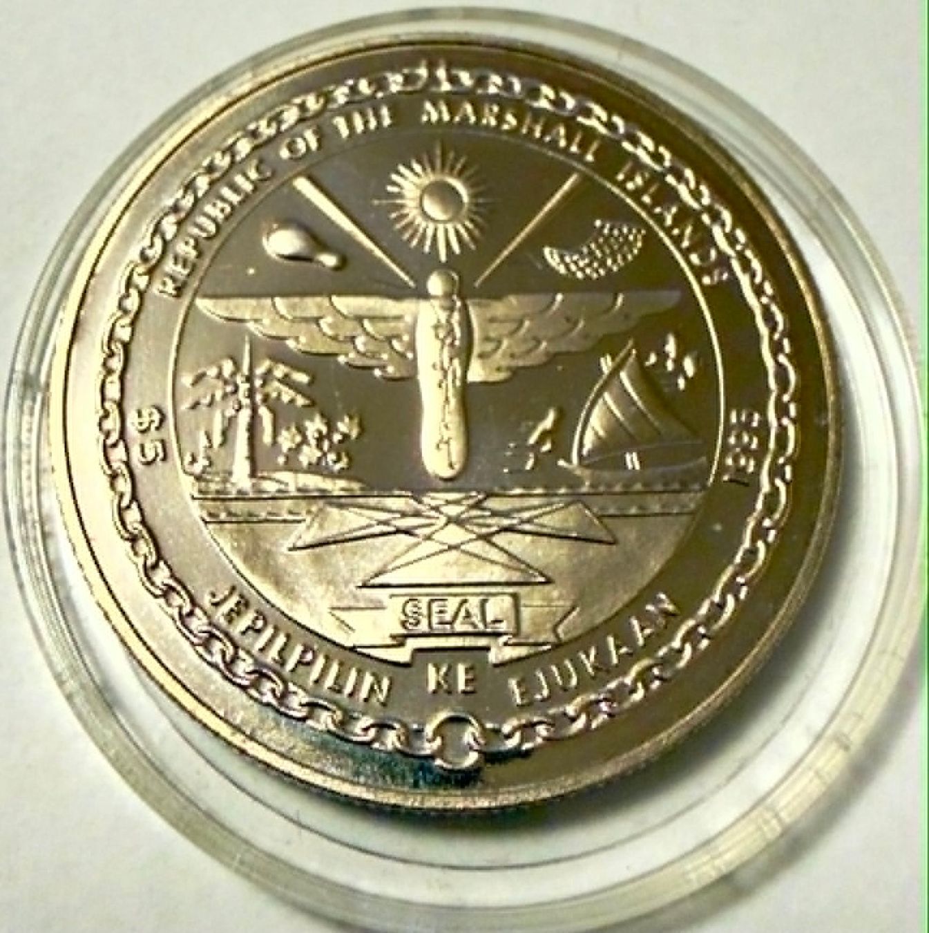 Tutti le monete: Marshall Island 5 Dollars 1995 Marilyn Monroe UNC – Nuovo (secondo la descrizione) da Zürich venduto da Tasmiyah 3