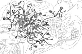 Kabelbaum Ducati Panigale 1299S, Art Nr. 5101A011D