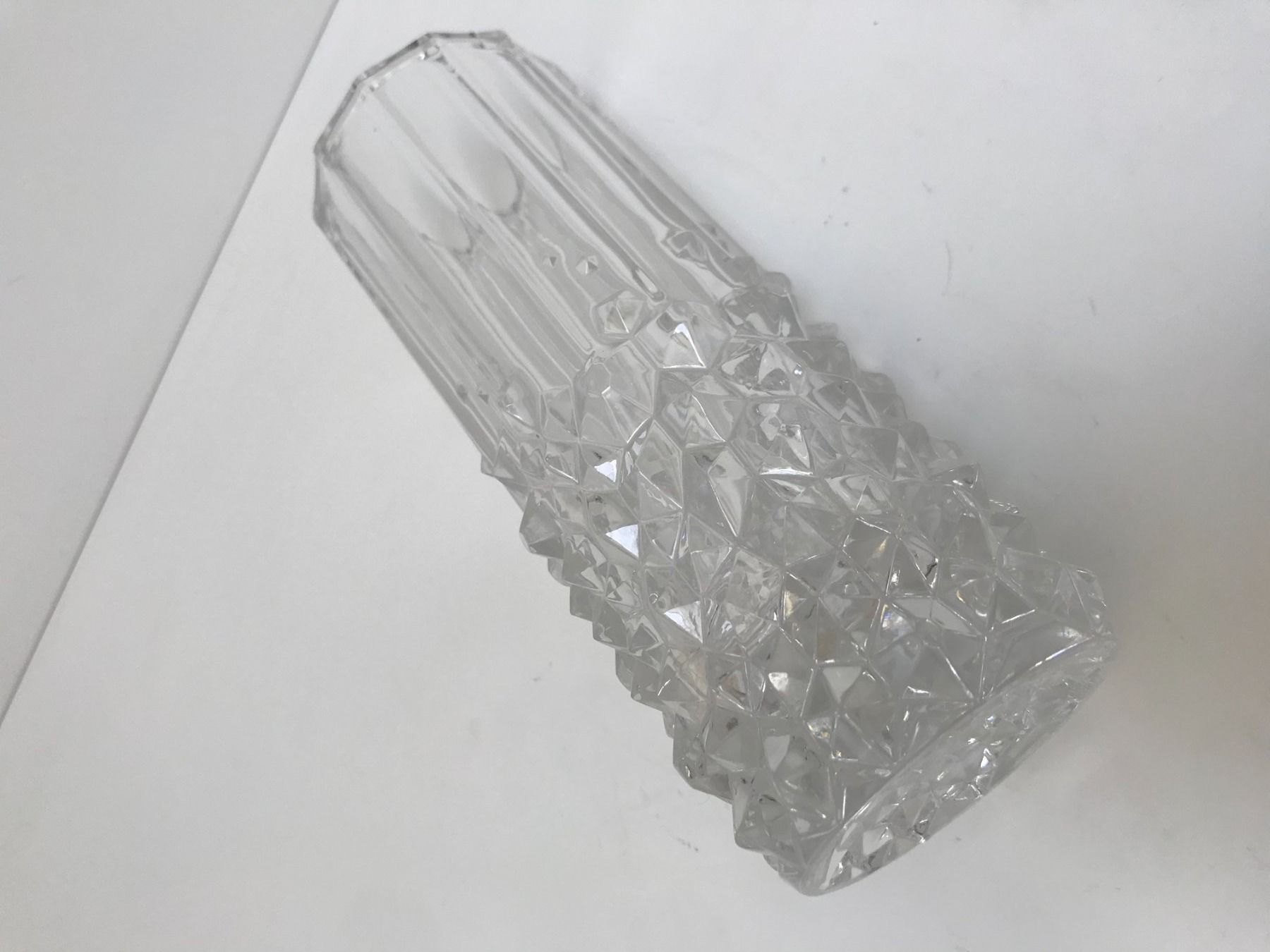 Vasi & Recipienti: Seltene wunderschöne grosse Eisglas Vase – Nuovo e nell'imballaggio originale da Gersau venduto da pd-design-and-art 3