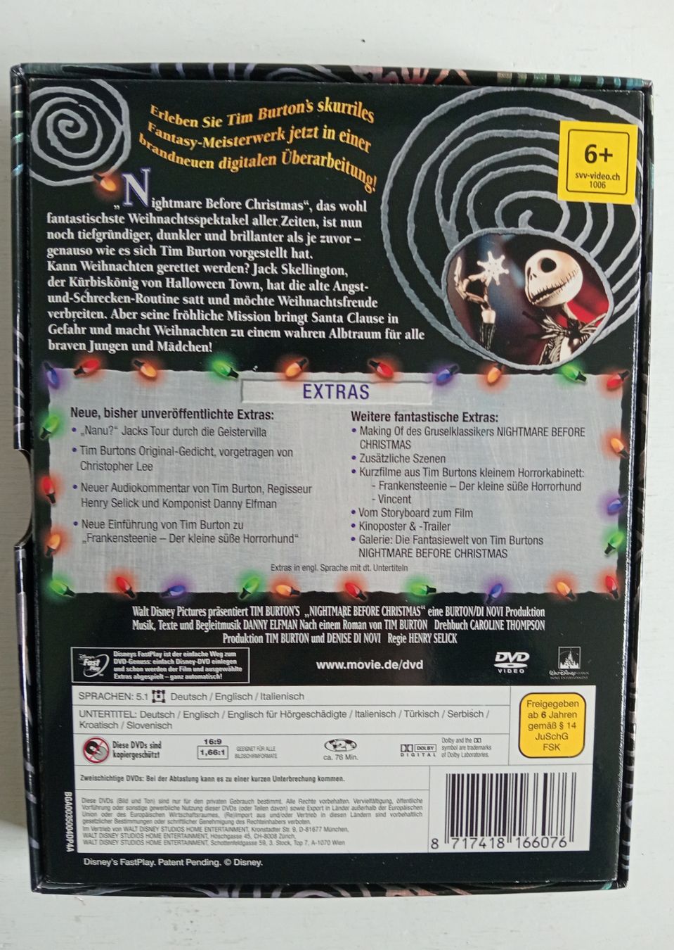 Tutti i DVDs: Nightmare Before Christmas 2-Disc Collector's Edition DVD! – Usato da Allschwil venduto da Evgeniia78 2