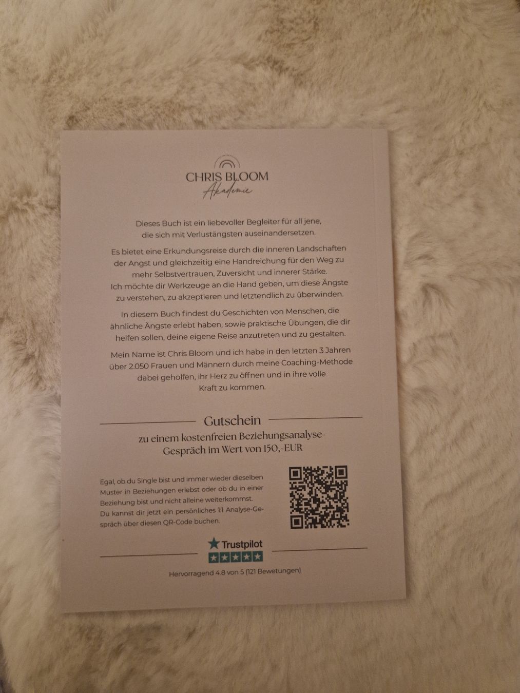 Bücher: Chris Bloom - Good-Bye Verlustangst - Neuwertiges Buch – Gebraucht aus Benken von Carmen_9 1