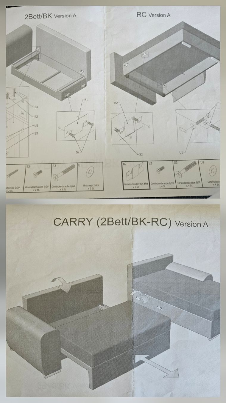 Sofas: Ausziehbares Sofa – Gebraucht aus Pieterlen von Draenora 9