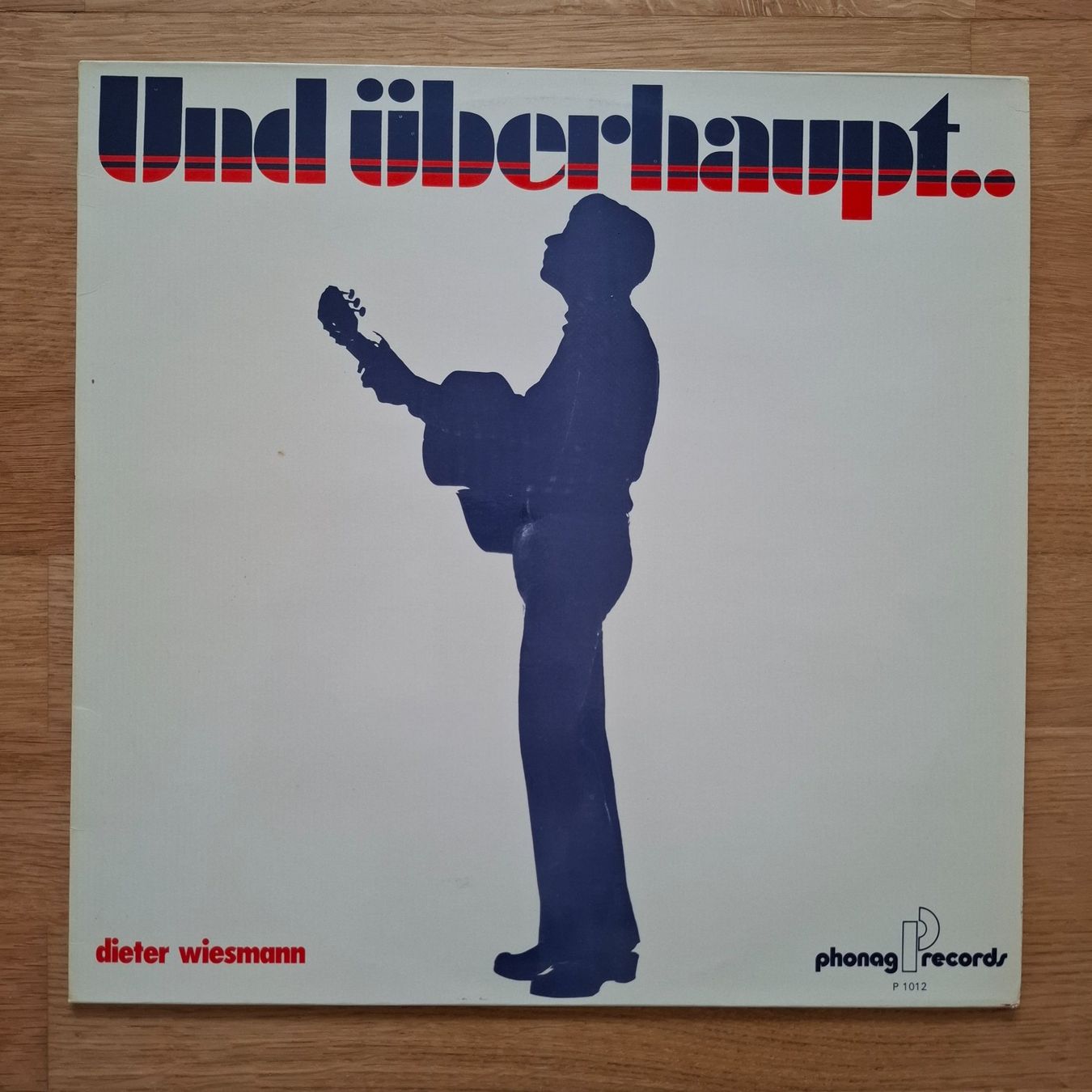 Dischi in vinile: Dieter Wiesmann - Und überhaupt .. – Usato da Arbon venduto da pendulum