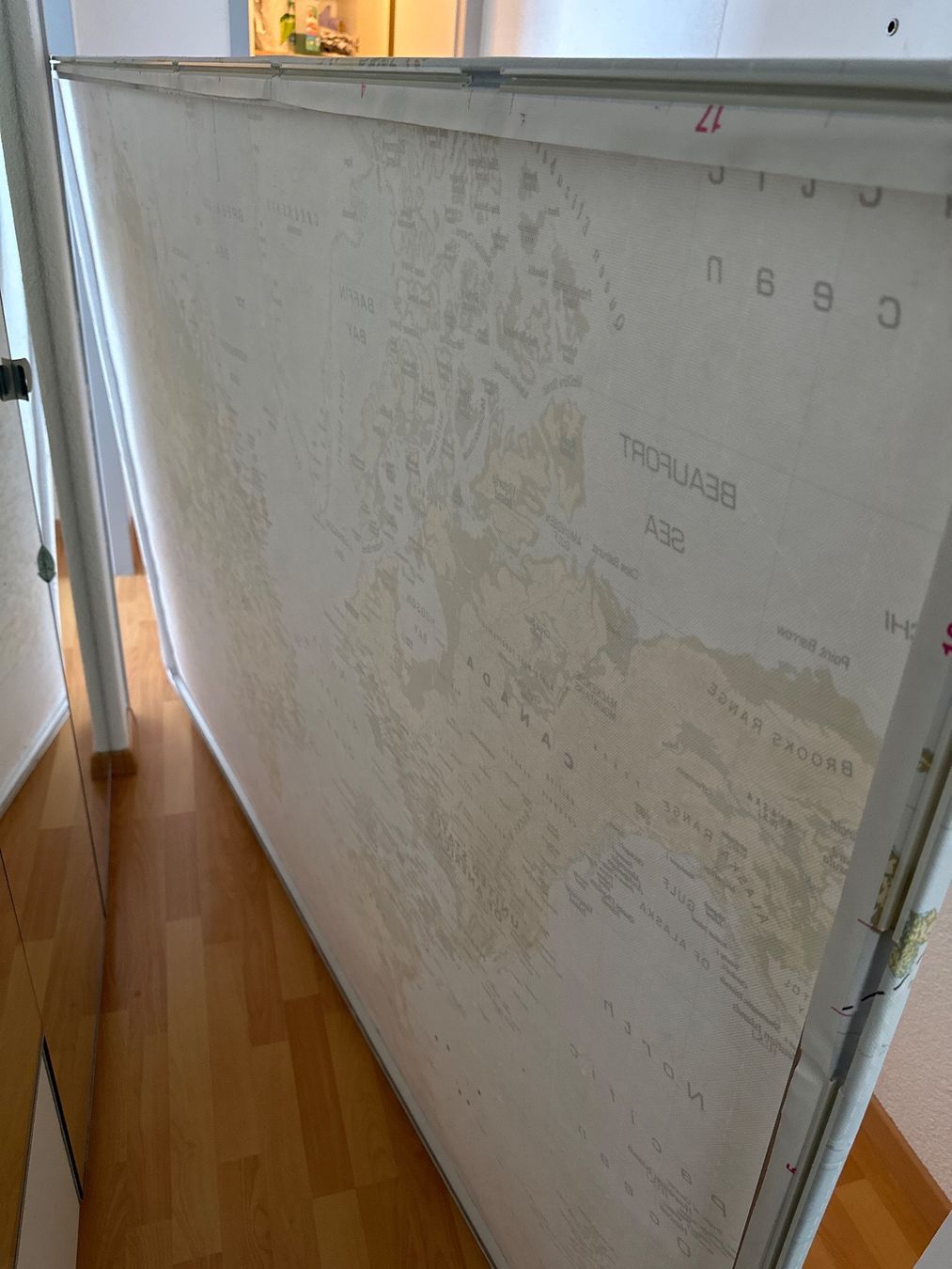 Poster & Bilder: IKEA Bild Weltkarte – Gebraucht aus Muotathal von  2
