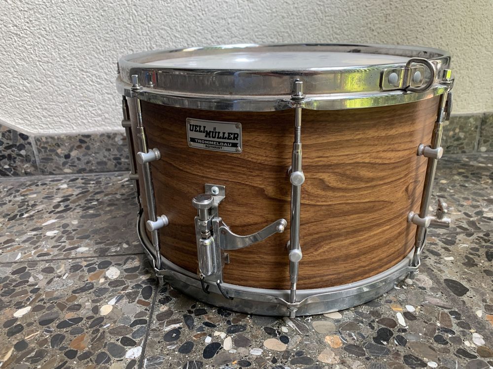 Giannini Musikinstrumente: Ueli Müller - Giannini Trommelbau Rothrist 14 Snare Drum – Gebraucht aus Bern von A.W.S.R 1