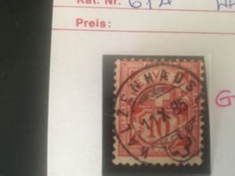 Ziffernmarke 61A Walzenhausen
