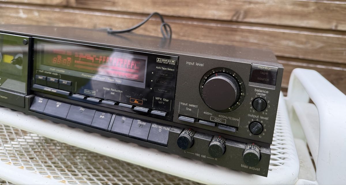 Technics Registratori: Technics RS-B100 Spitzenmodel Kasettendeck  – Difettoso da Trimbach venduto da SABO-61 3