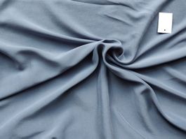 Seide Crêpe de Chinè Made in Italy 1.50x1.30m rauchblau wash