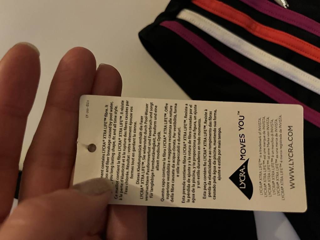 Costumi da bagno & Bikini: NEU: Bikini schwarz mit farbigen Streifen – Usato da Zürich venduto da cel_cw9k 3