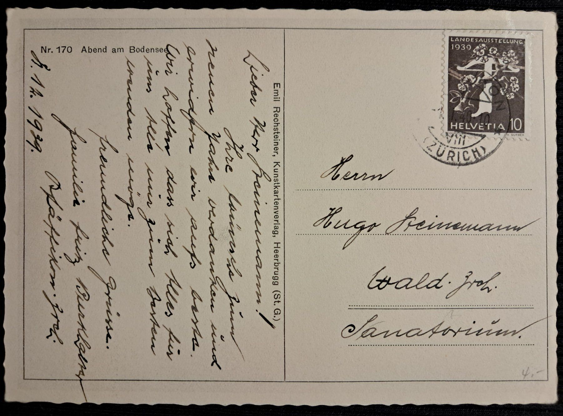 Cartes postales: BODENSEE 1940 - DAMPSCHIFF – D'occasion à Ponto Valentino par giorgia06 1