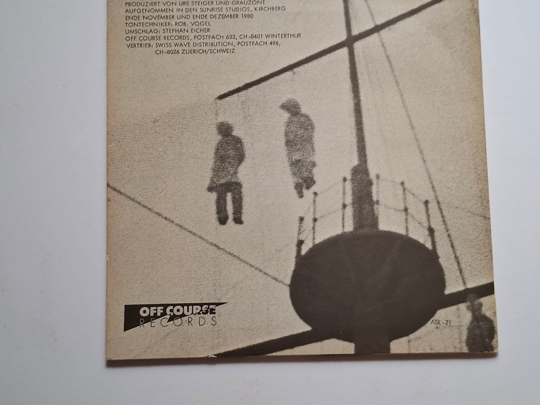 Dischi in vinile: Grauzone, moskau (1.Press. 1981, Off Course Records, Insert) – Usato da Derendingen venduto da Masterhall 1