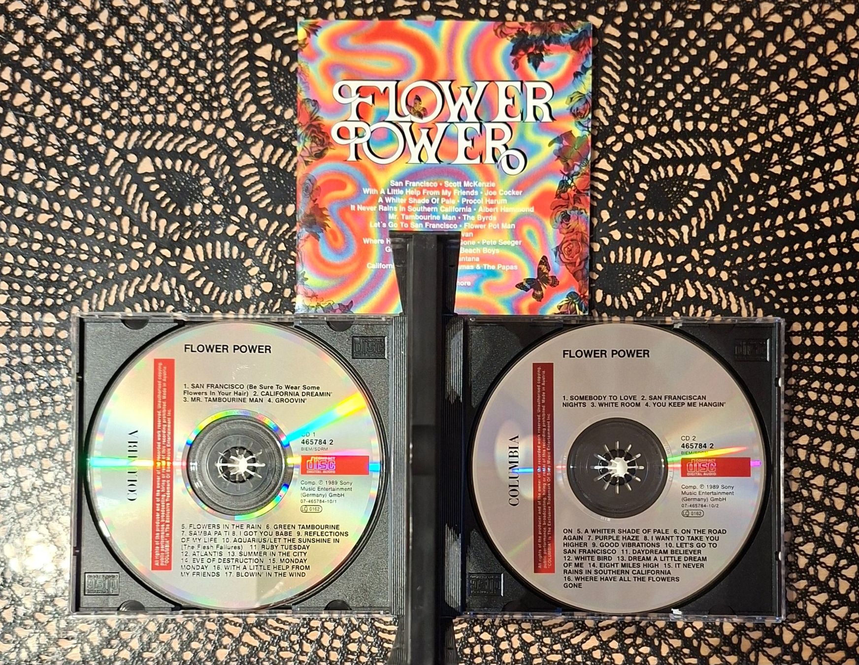 CD: Flower Power - 33 Original Hits, Rock Compilation 1989 – Usato da Schönenberg TG venduto da Gregolino76 2