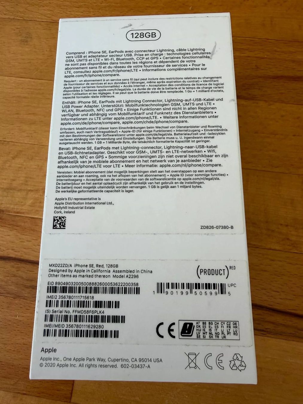 Apple Telefoni cellulari / Smartphones: Iphone SE Rouge 2020 128gb – Usato da La Tour de Peilz venduto da superniconico 5