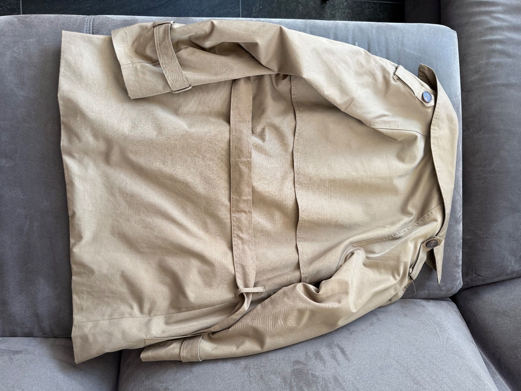 Vestes: Beige trench coat Size M – D'occasion à Stadel par silentjelly 1