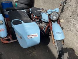 Dnepr/Ural KM3 Seitenwagen Motorrad (Kiew Motorradfabrik)