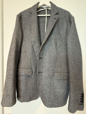 ARI Herren Sakko, Grösse 54, Made in Italy, Wolle-Mix
