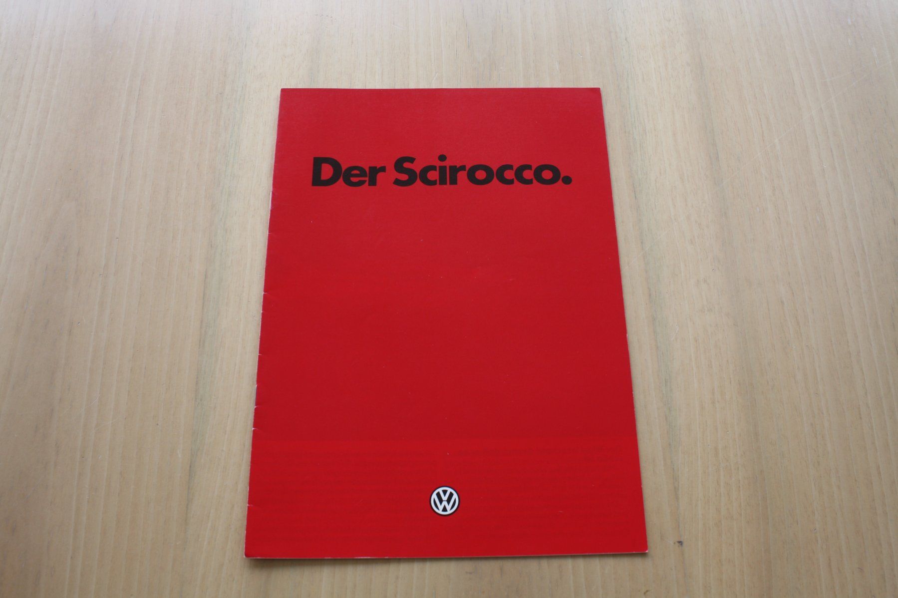 VW Documenti: VW Scirocco Prospekt 1/1984 – Usato da Wikon venduto da erwin400