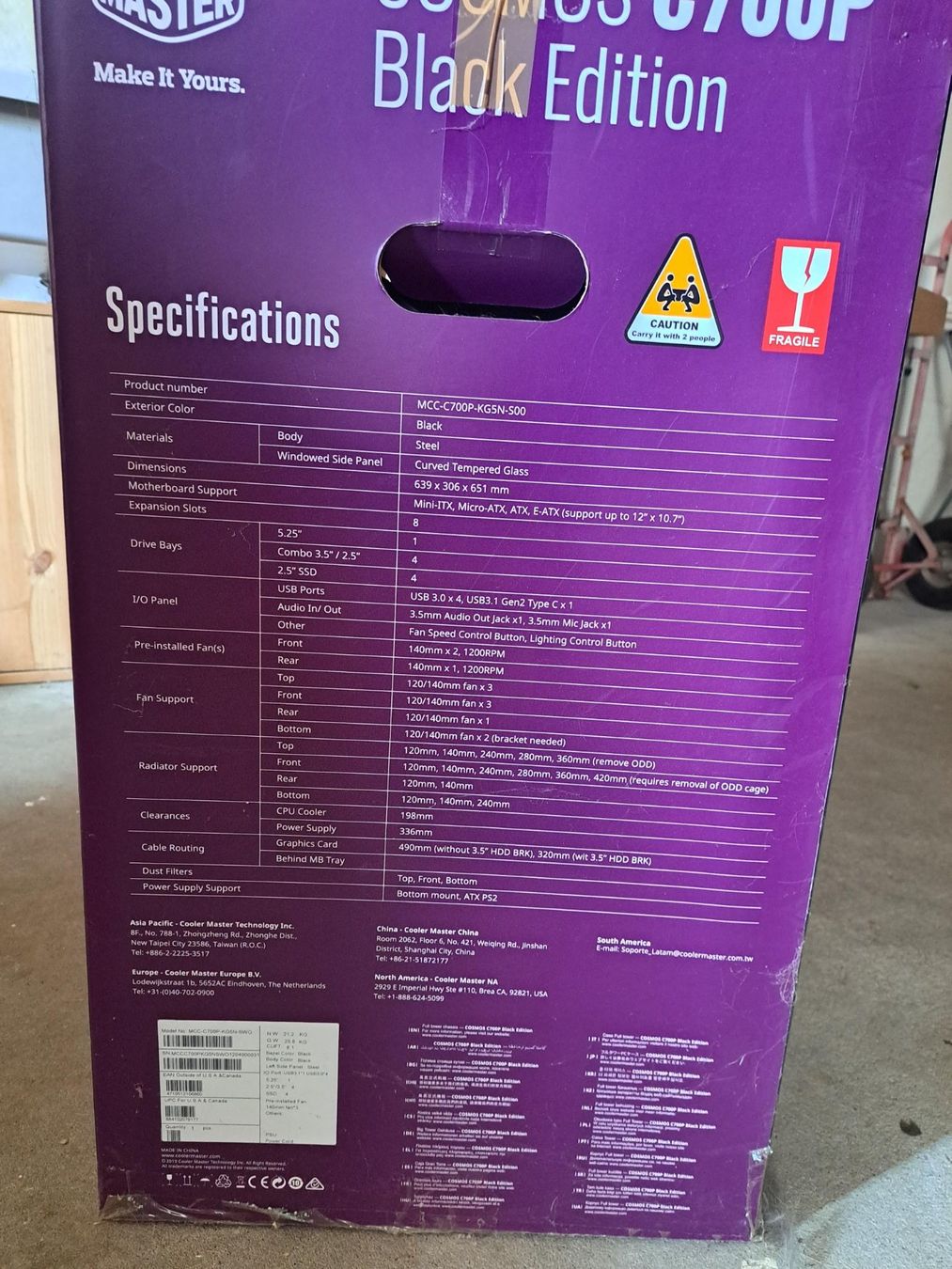 Custodie: CoolerMaster Gamer-PC-Gehäuse – Nuovo e nell'imballaggio originale da Attiswil venduto da ewy_g8th 6