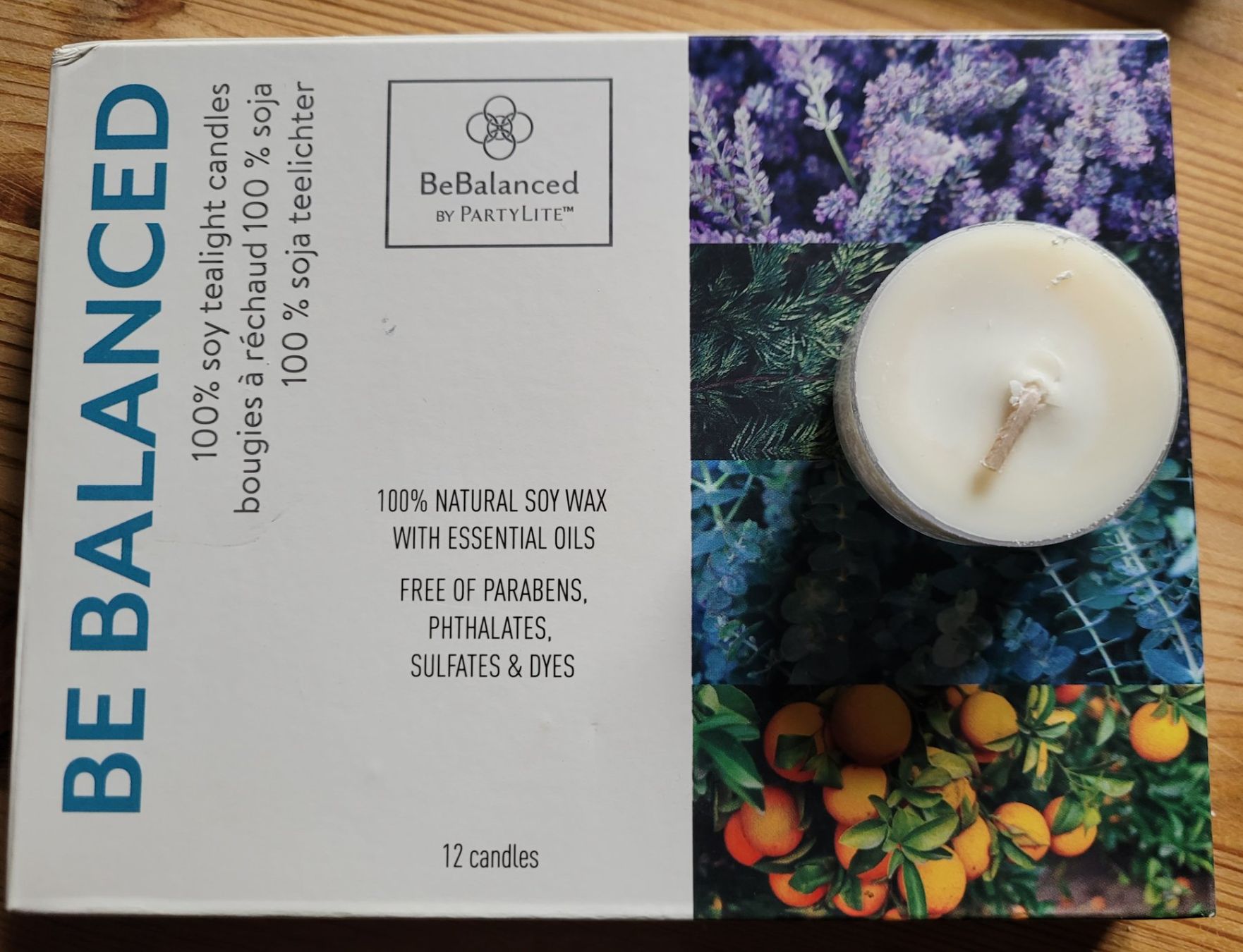 Candele: *** Partylite Teelichter-Be balanced /Mandarin+Jasmin *** – Nuovo e nell'imballaggio originale da Bannwil venduto da Turtle10