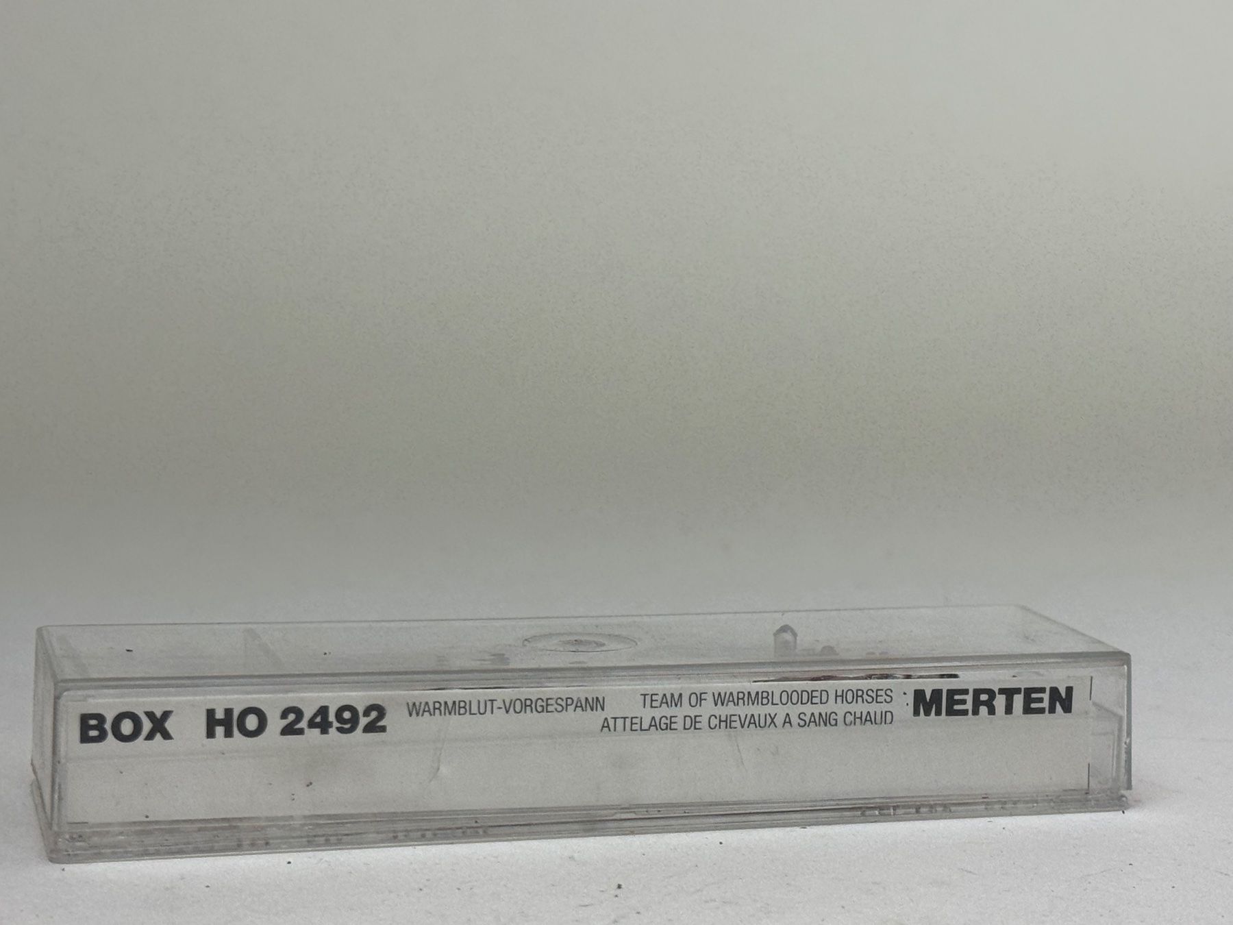 Modelleisenbahnen: GB5- Merten Warmblut Vorgespann – Gebraucht aus Elm von Wikmtz 2