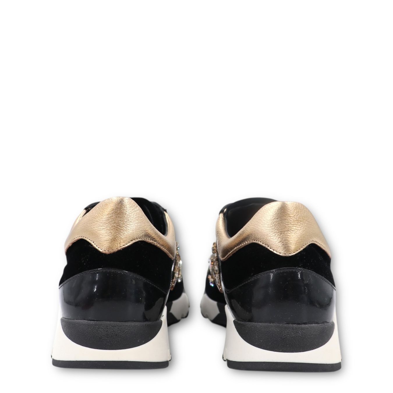 René Caovilla Scarpe da donna: René Caovilla Sneaker Samt schwarz Gr. 37 – Usato da Binningen venduto da Designerlabels 4