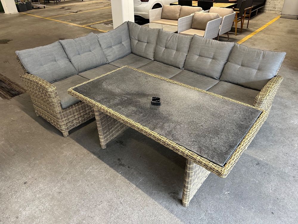Rattan Lounge OBI 3Teilig Gartenlounge Kaufen auf Ricardo