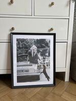 Schwarzweiss Foto im Rahmen, Vintage Stil, Deko