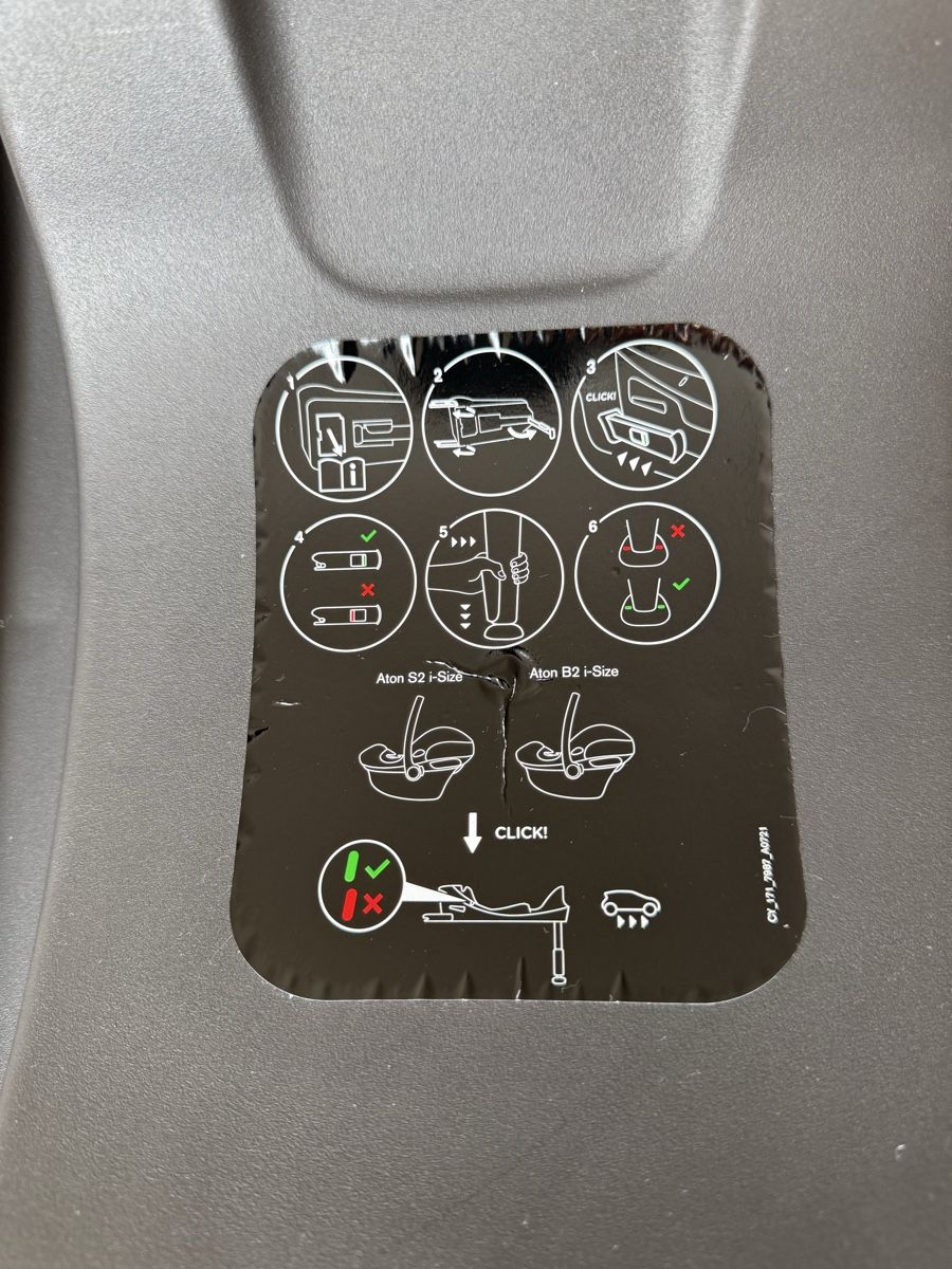 Cybex Sièges auto: Siège auto Cybex Aton B2 i-Size + Base One – D'occasion à Genève par midionze 7