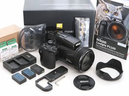 Nikon Coolpix P1100 - Neuzustand - mit Zubehör