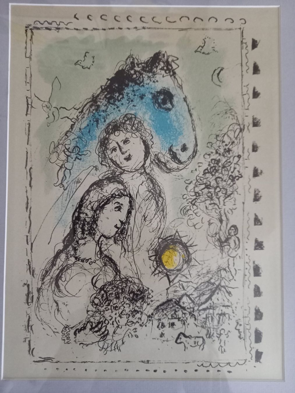 Grafica & Litografie: ORIGINAL-FARBLITHOGRAPHIE - MARC CHAGALL" – Nuovo (secondo la descrizione) da Binningen venduto da mar_2jlr 3