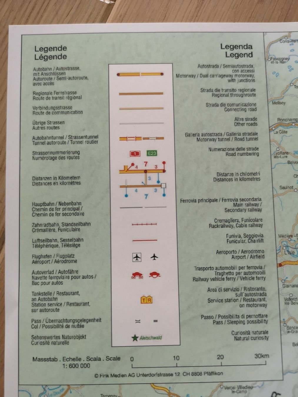 Cartine & Atlanti: Schweizer Landkarte (für Blinde) – Usato da Rothenburg venduto da Patri00 2