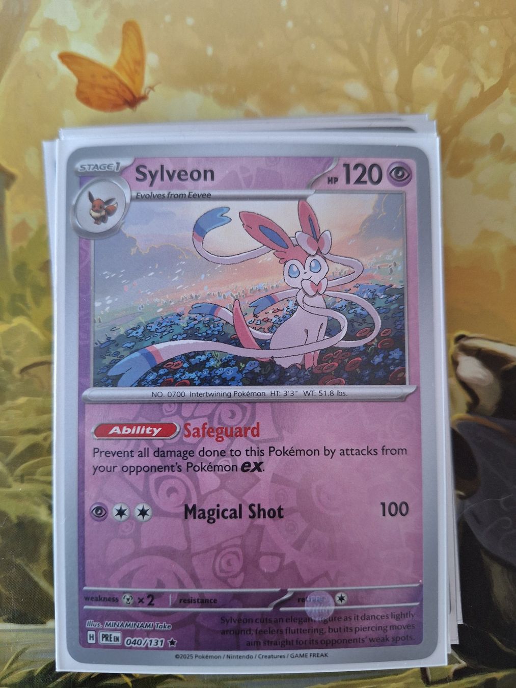 Pokémon Sammelbilder & Trading cards: Sylveon - Reverse Holo – Gebraucht aus Altstätten SG von GGsGameshop