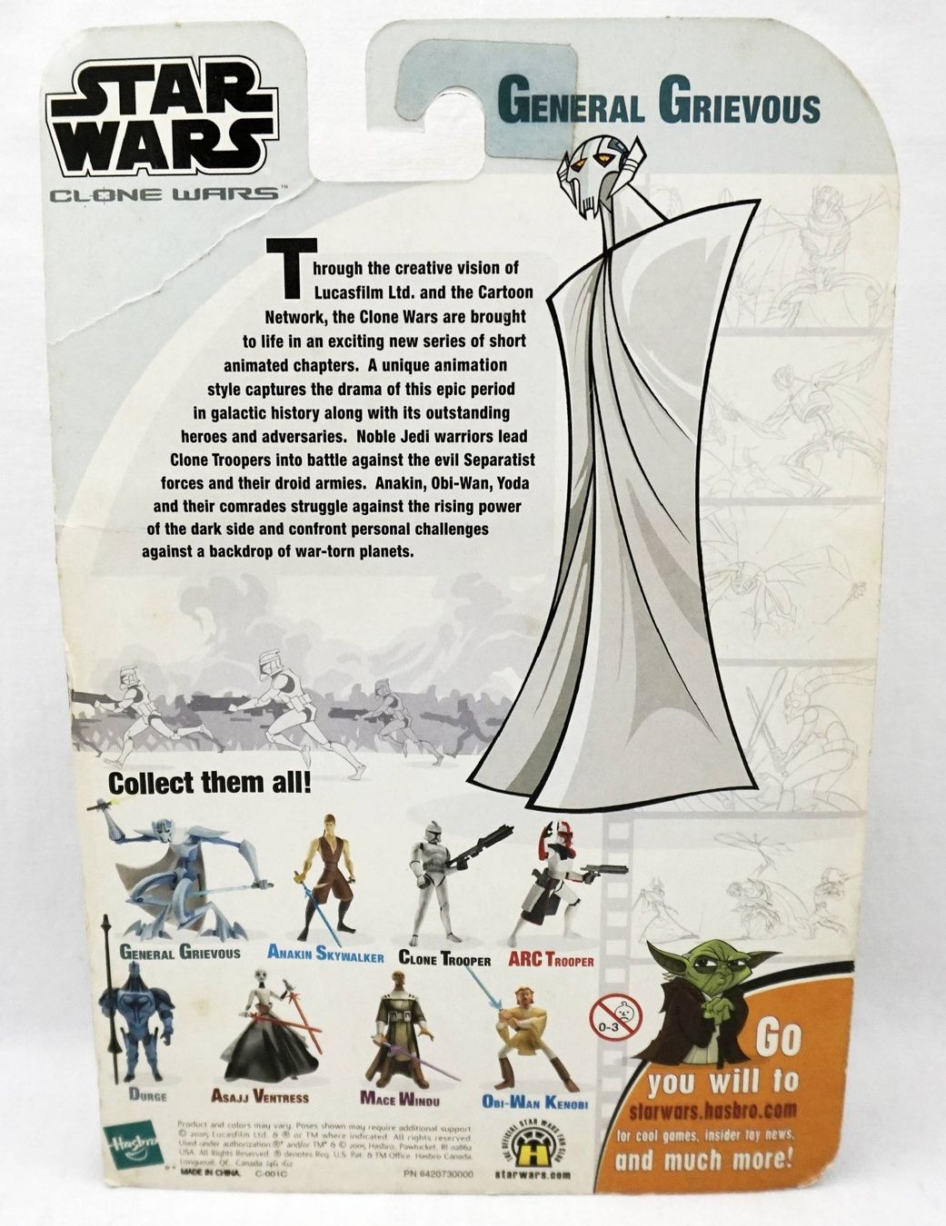 Statuette: STAR WARS CLONE WARS GENERAL GRIEVOUS NEW UNOPENED 2005 – Nuovo e nell'imballaggio originale da Lugano venduto da YouWantUS 1