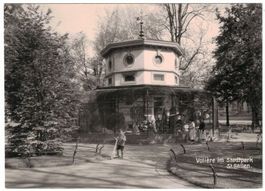 St. Gallen, Volière im Stadtpark, datiert 1918, keine AK