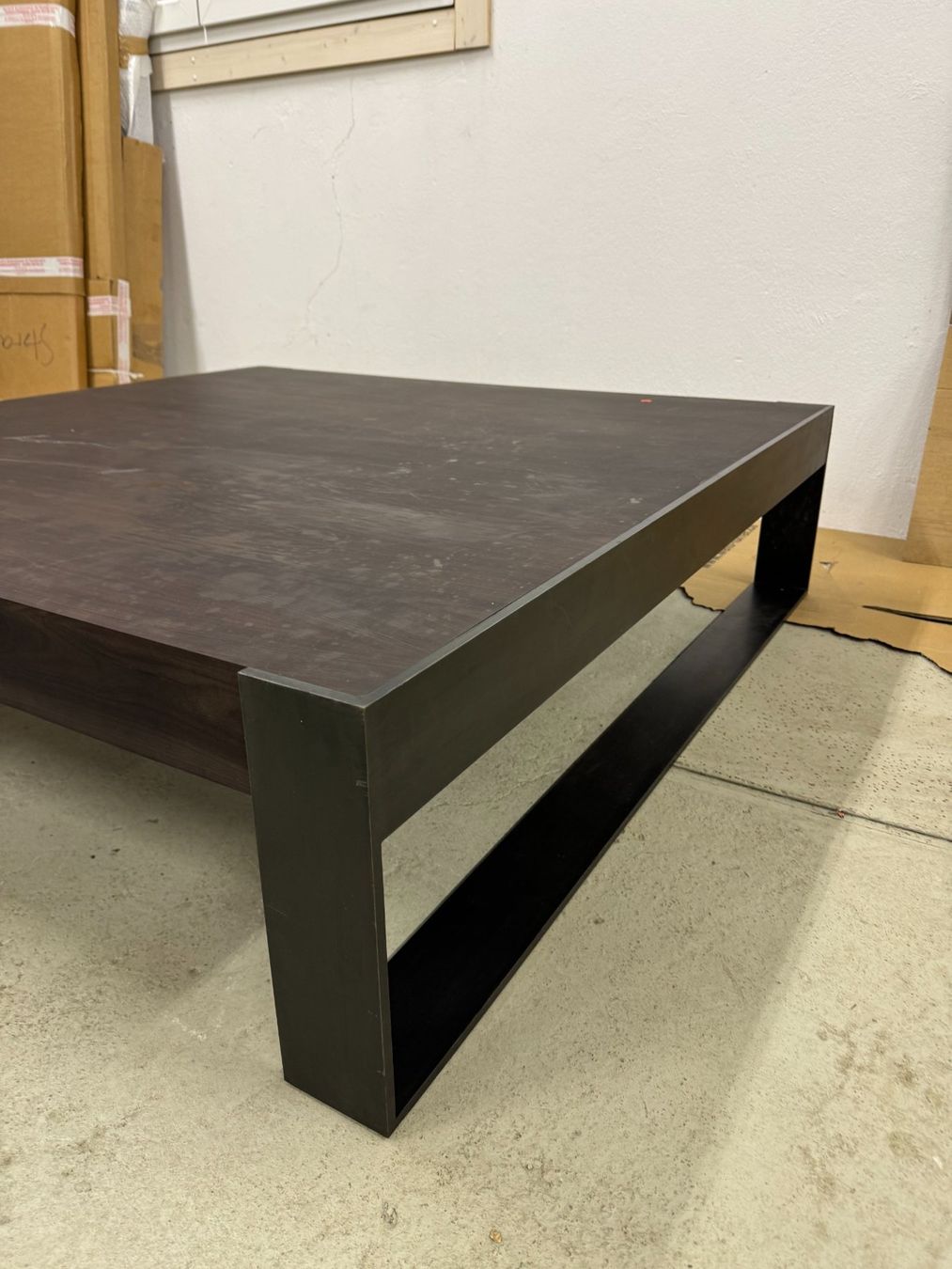 Tische: Table Basse Connectée - Métal Noir & Bois Santos Palissandre – Gebraucht aus Oeschseite von -Luxury-On-Line- 4